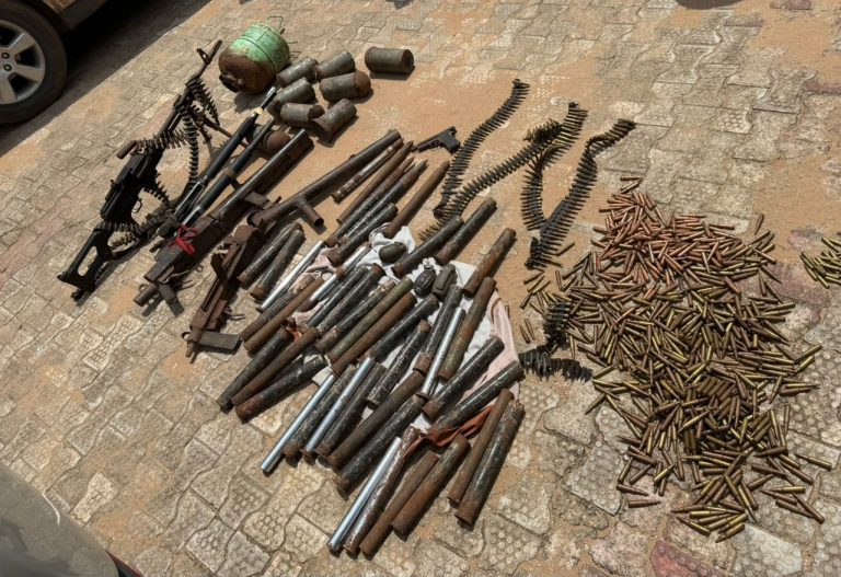 ANAMBRA police recovered sophisticated arms in a criminal camp.